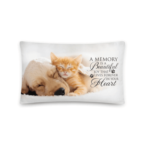 LifeSong Milestones Pet Custom Pillow