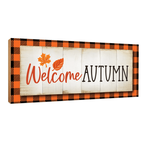 LifeSong Milestones Inspirational Shelf Décor and Tabletop Signs for Fall Season