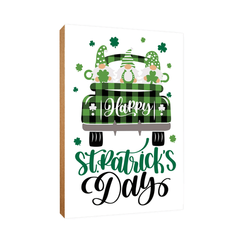 Lifesong MIlestones St. Patrick’s Day Tabletop Signs and Shelf Decor for Home Decorations