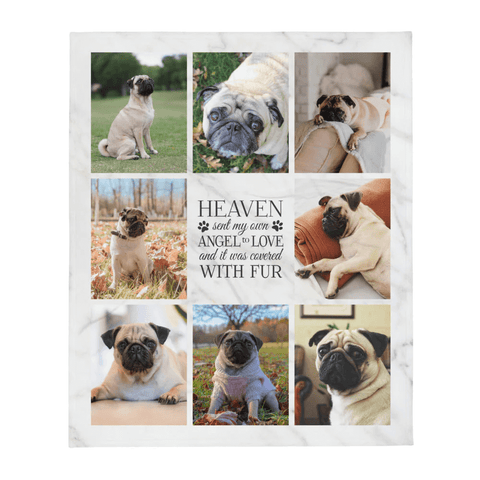 LifeSong Milestones Pet Memorial Collage Blanket