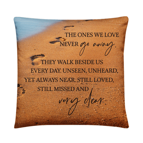 LifeSong Milestones Memorial Pillow