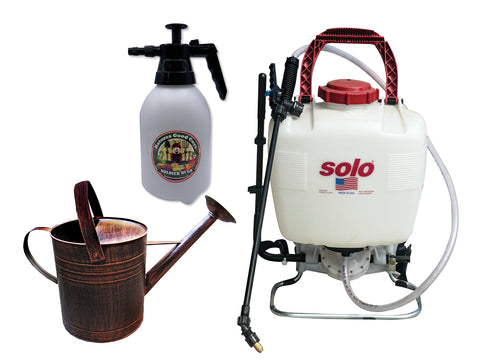 Watering Can and Pump Sprayer Images