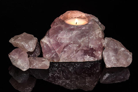 Rose Quartz crystal