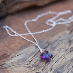 Amethyst necklace