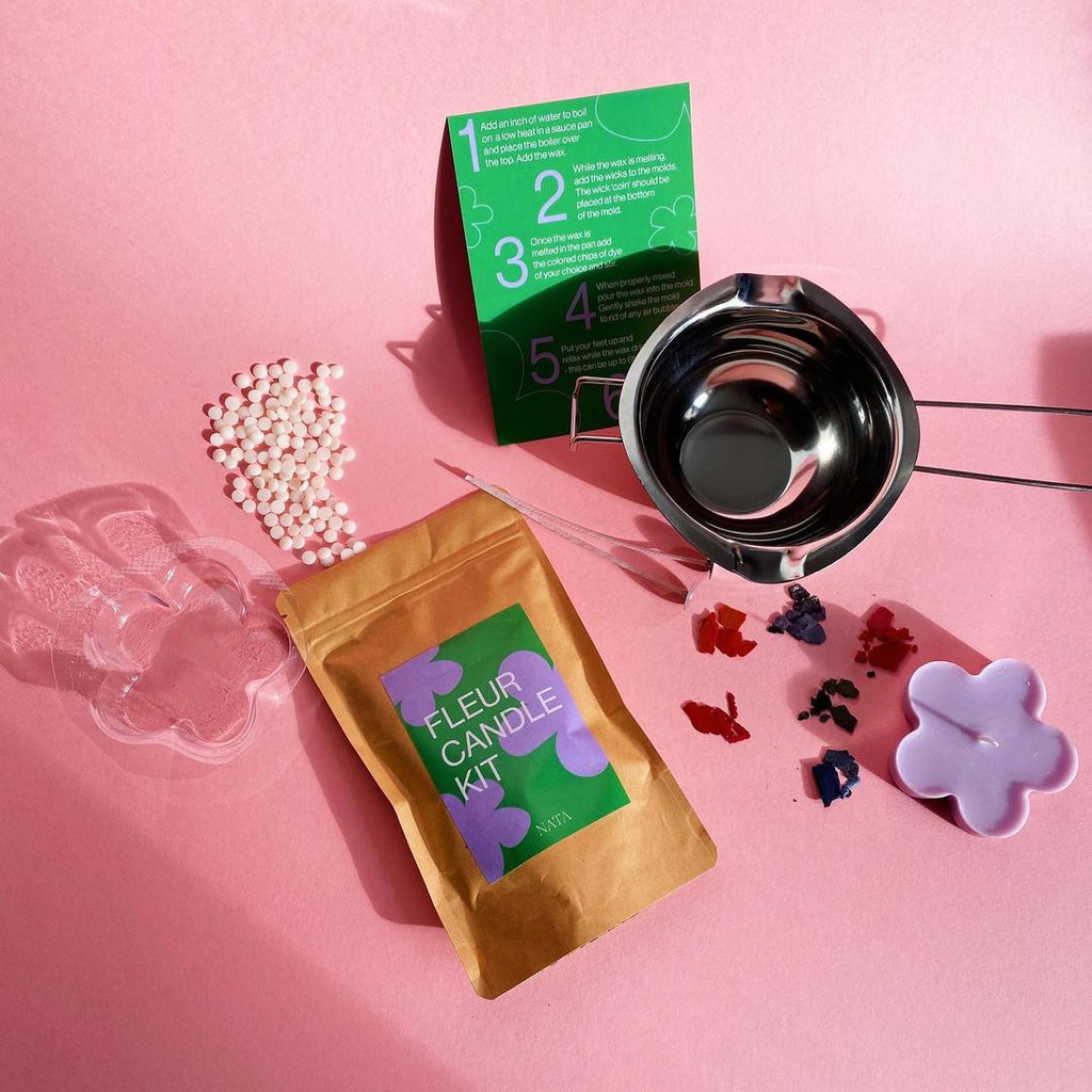 DIY Candle Making Kits by Nata Concept Store featuring Custom Molds made with the Mayku FormBox