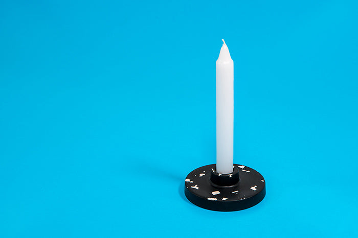 Making a Terrazzo Jesmonite Candlestick Holder