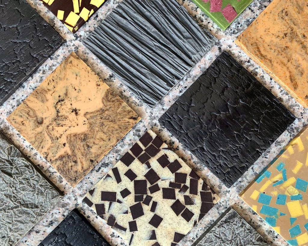 Brik Chocolates Tiles and Slabs - Custom Molds Made on the FormBox