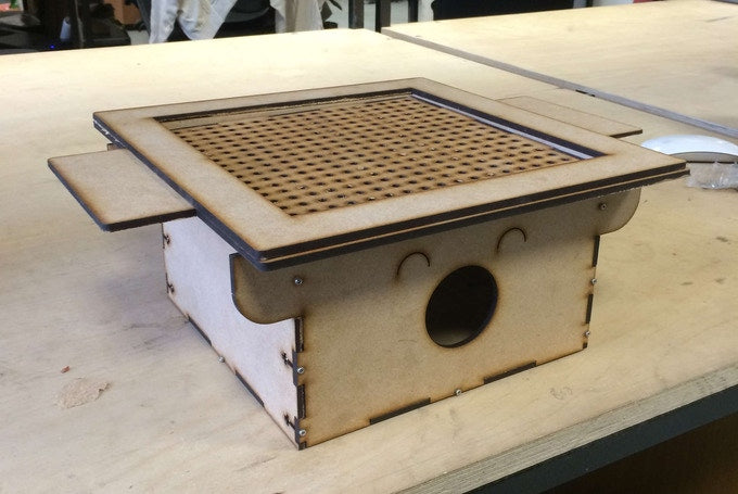 laser cut wood FormBox prototype