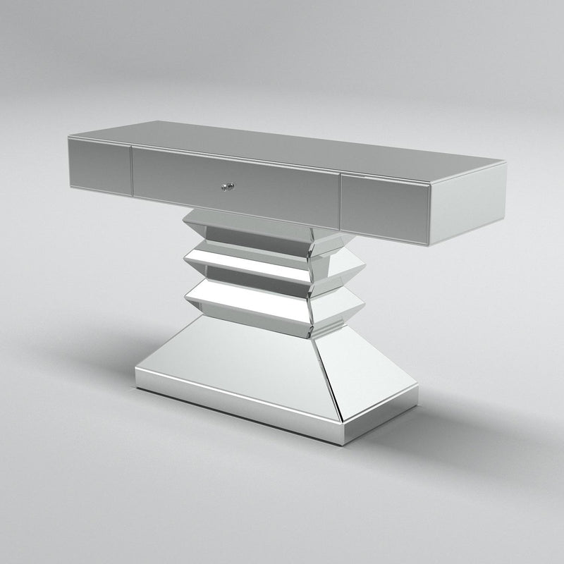 Rafael Mirrored Console Table - The Fine Furniture