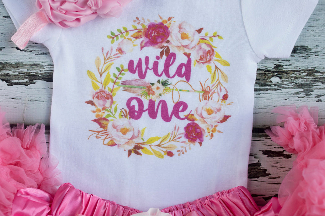 wild one birthday outfit for girl
