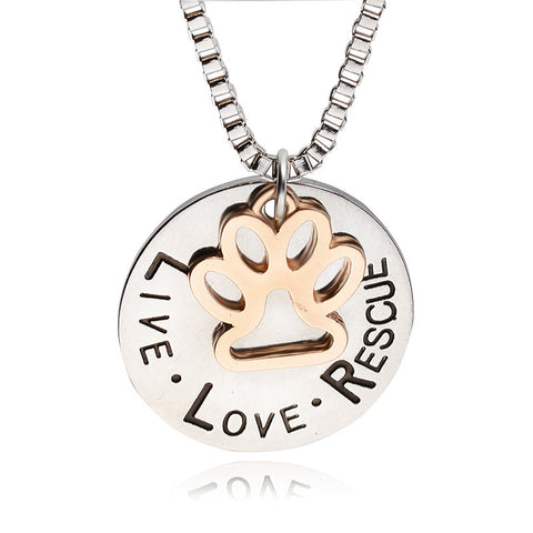 Limited Edition Dog Rescue Necklace
