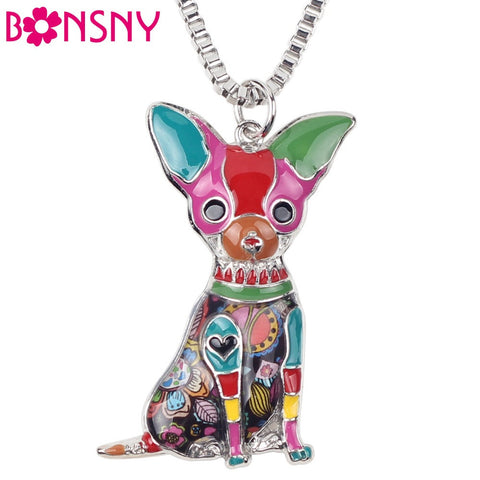 Chihuahuas Dog Necklace Pendant