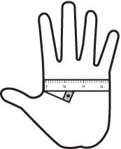 Glove Size Diagram