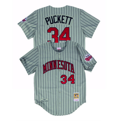 mitchell and ness kirby puckett jersey