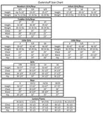 outerstuff jersey size chart