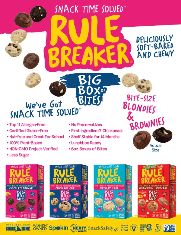 Rule Breaker Big Box of Bites Sell Sheets