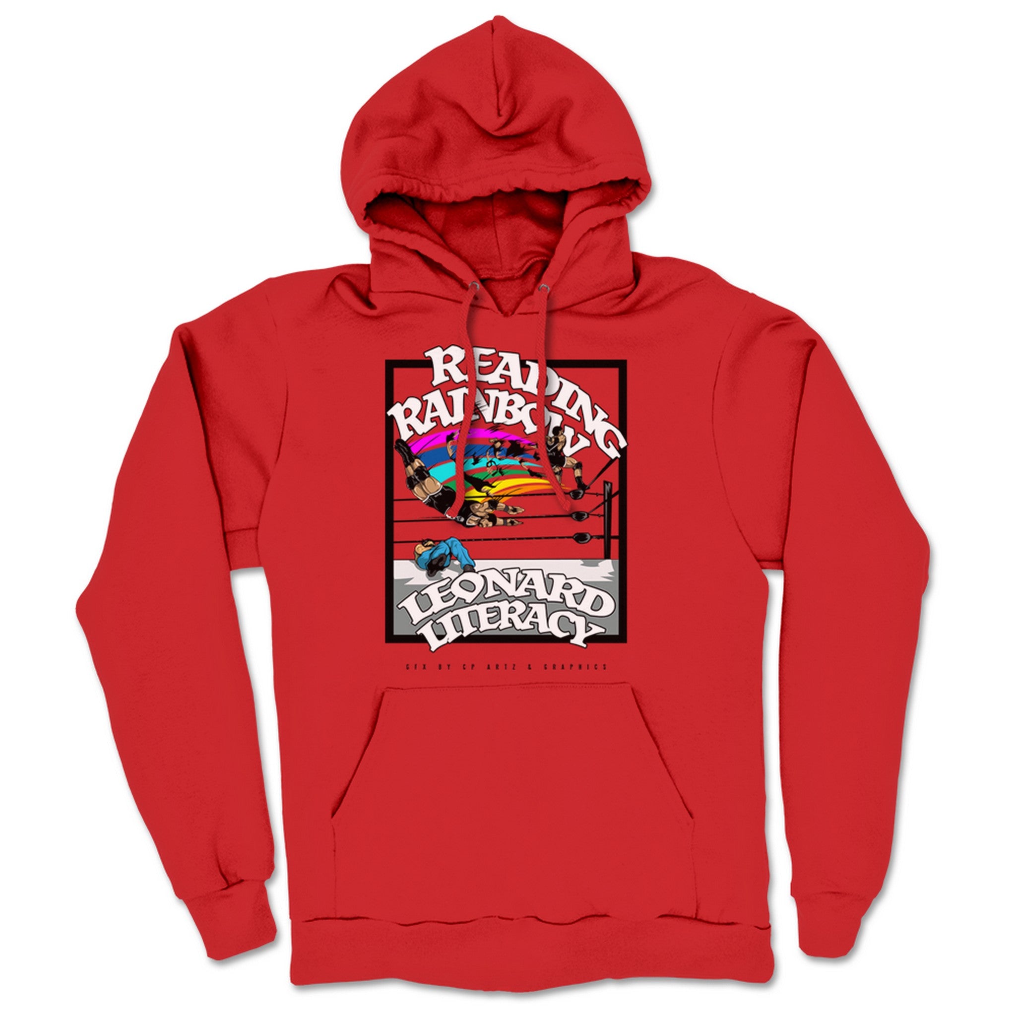 reading rainbow hoodie