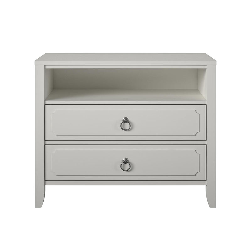 novogratz her majesty 2 drawer nightstand