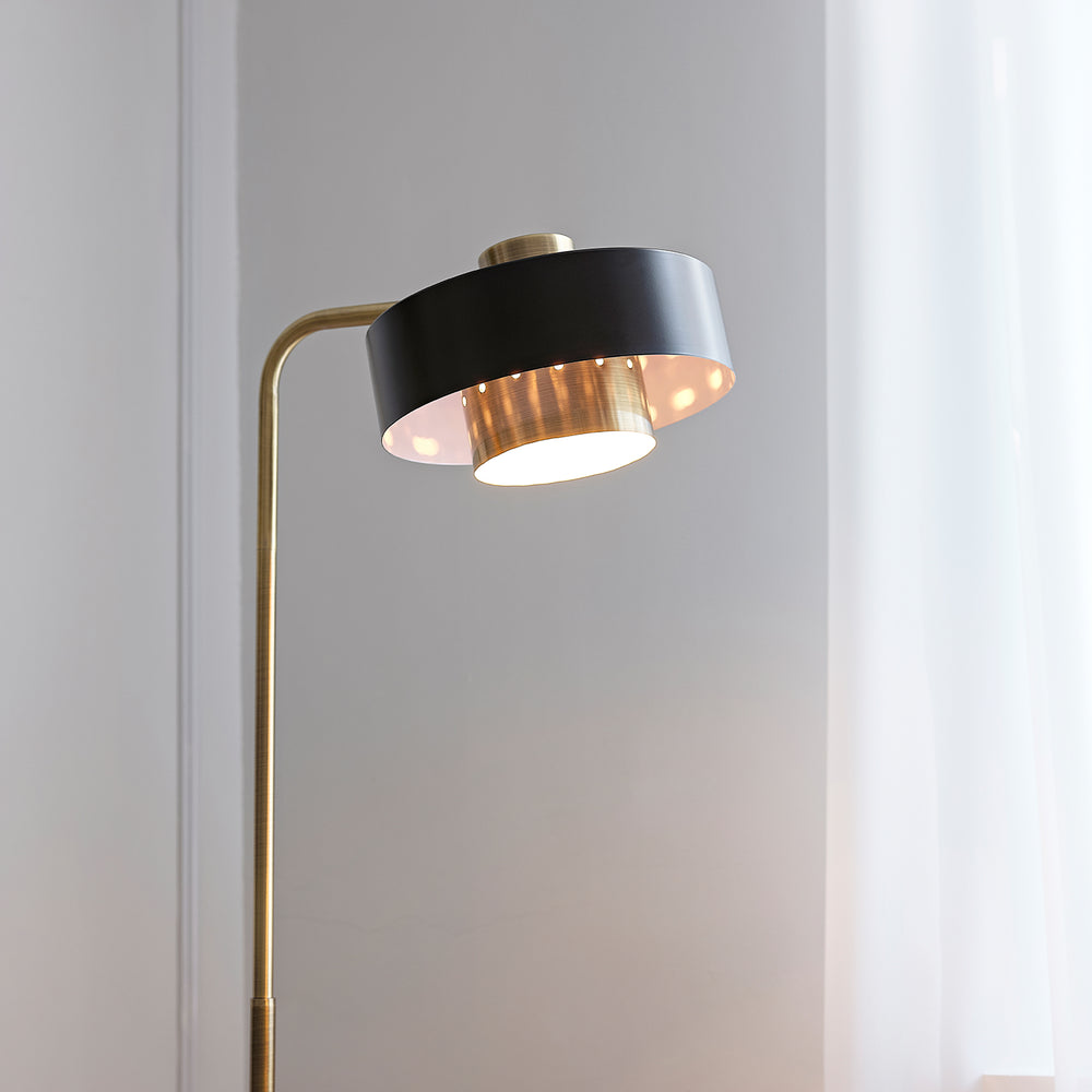 adesso bradbury floor lamp