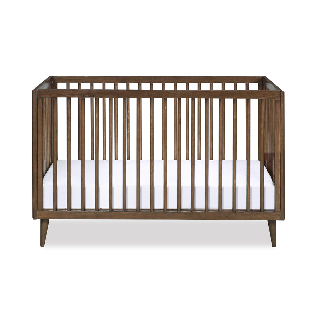 walnut convertible crib