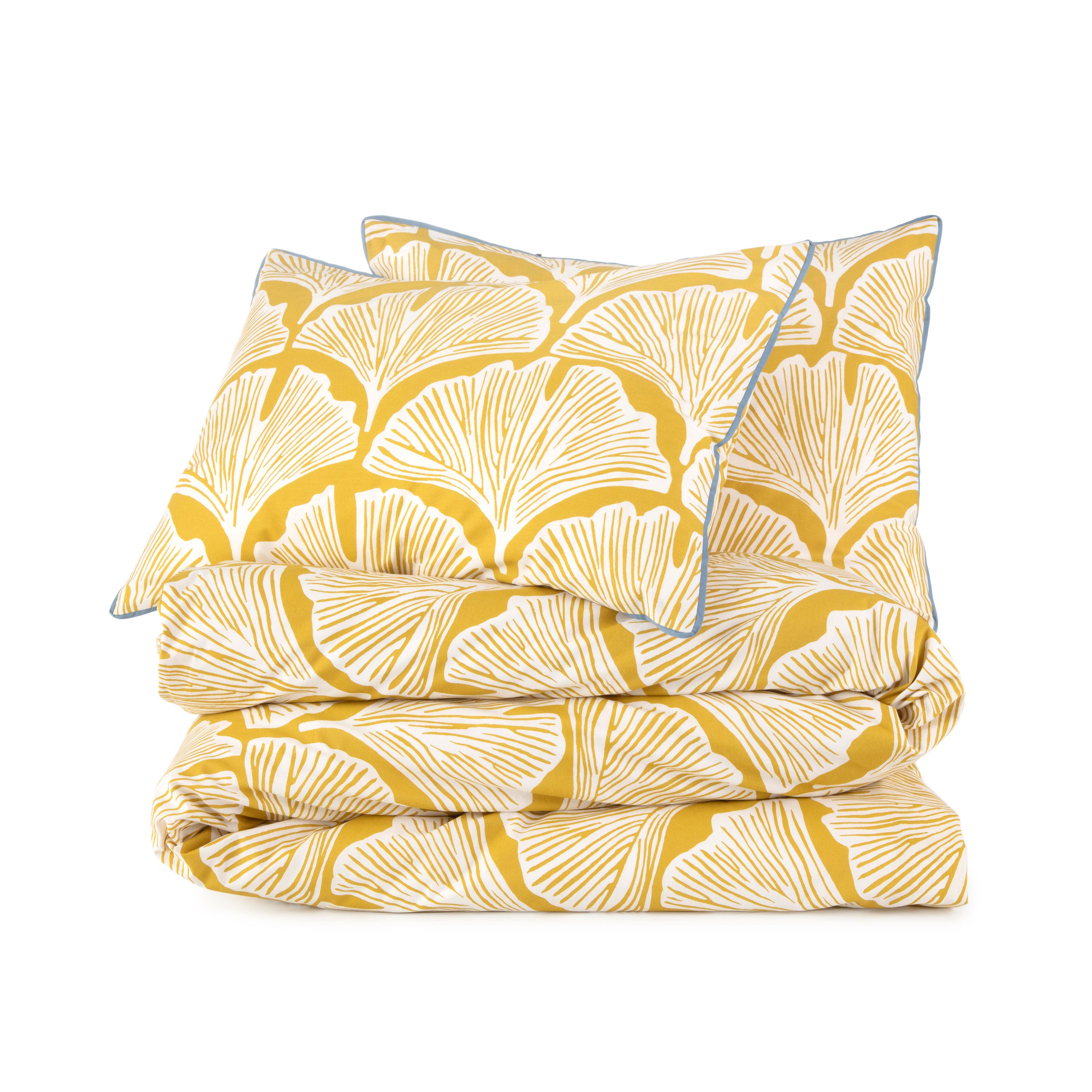 Image of Feather Palm Comforter Set