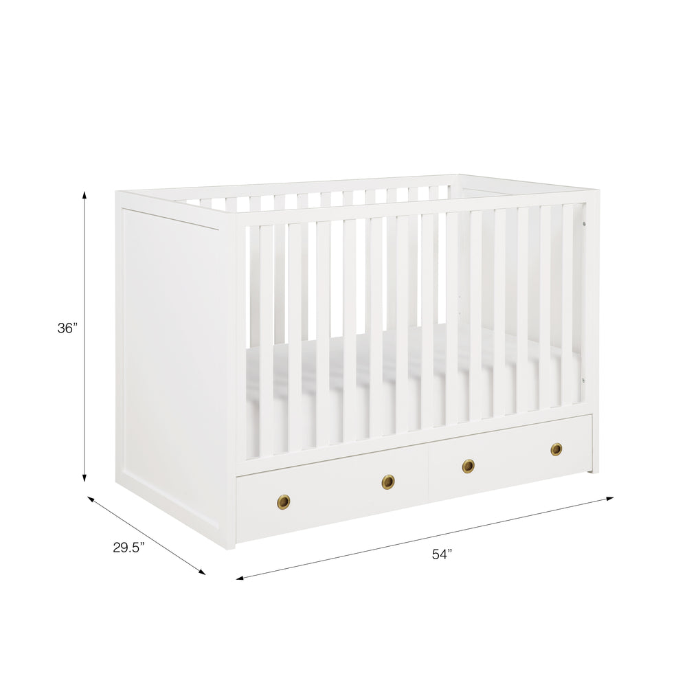 baby crib dimensions