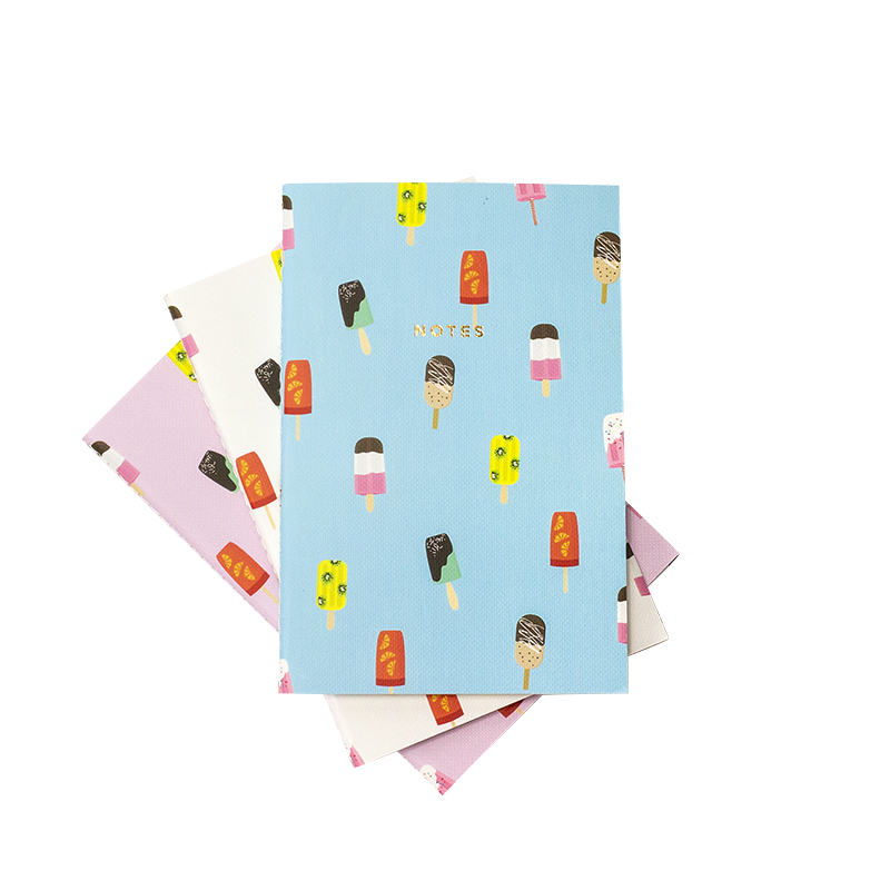MINI POPSICLES NOTEBOOK 3/SET