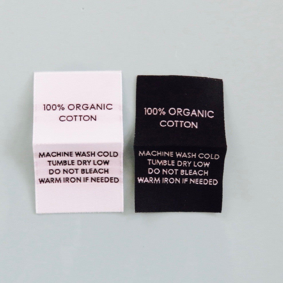 Custom Cotton Printed Label - CRUZ LABEL