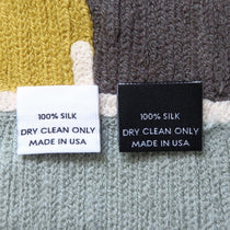 Fabric Content Clothing Labels - Small size labels, content labels, woven  labels - CRUZ LABEL