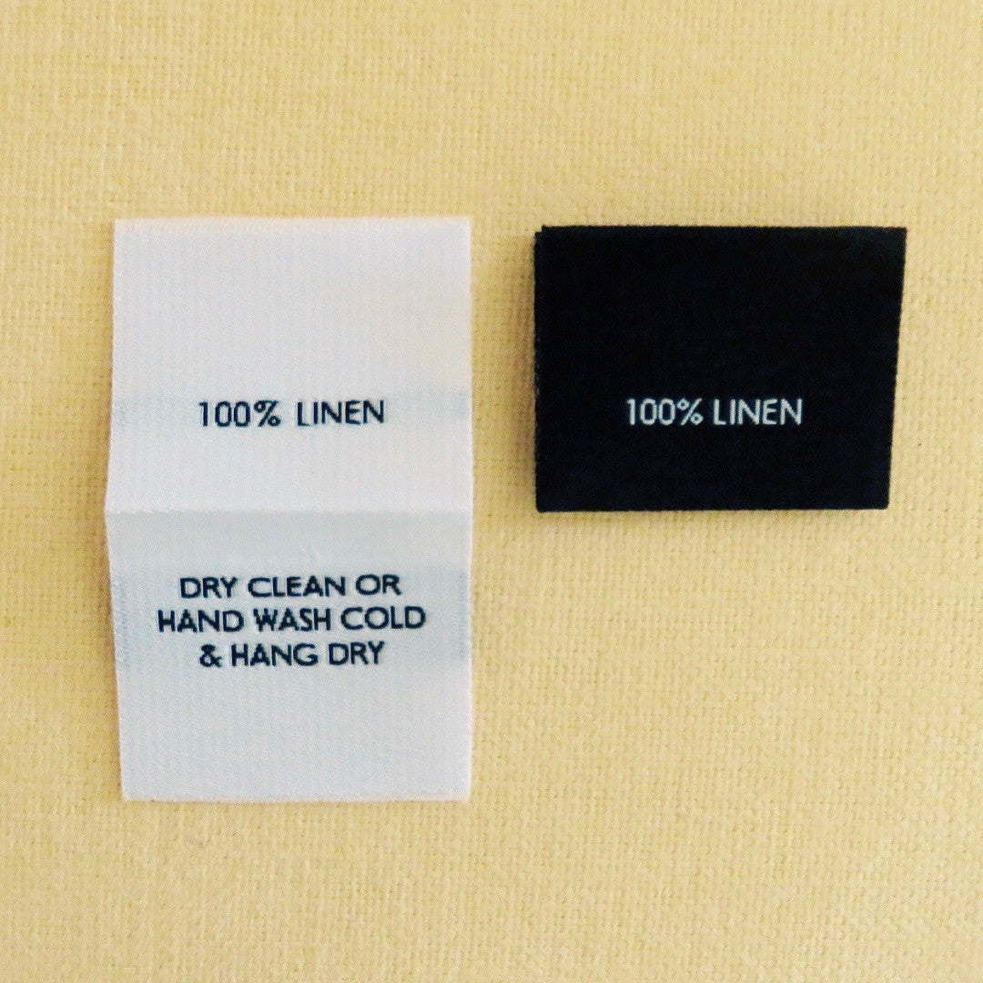 clothing care labels