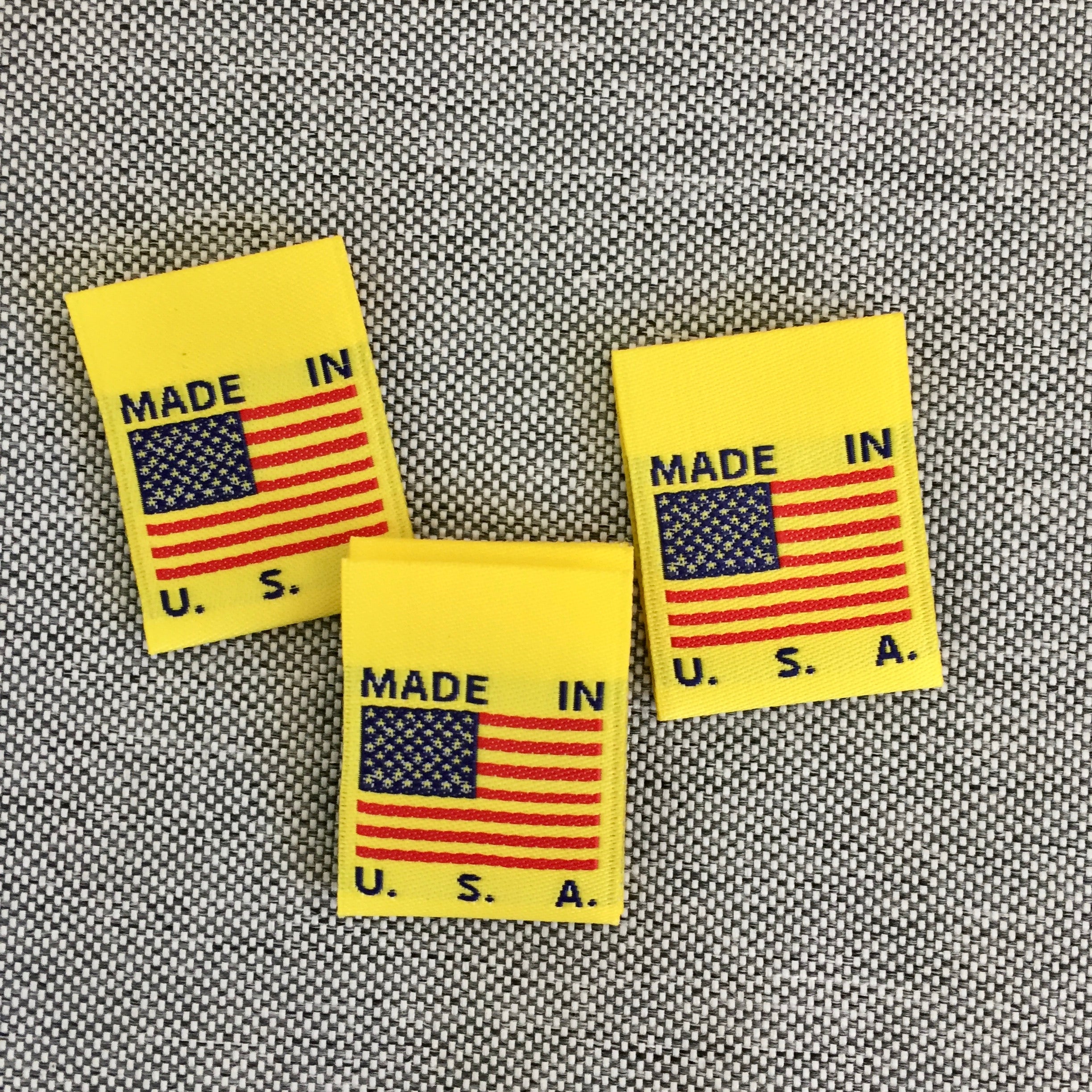 American Flag Embroidered Patch Small (1 1/4 X 3/4)