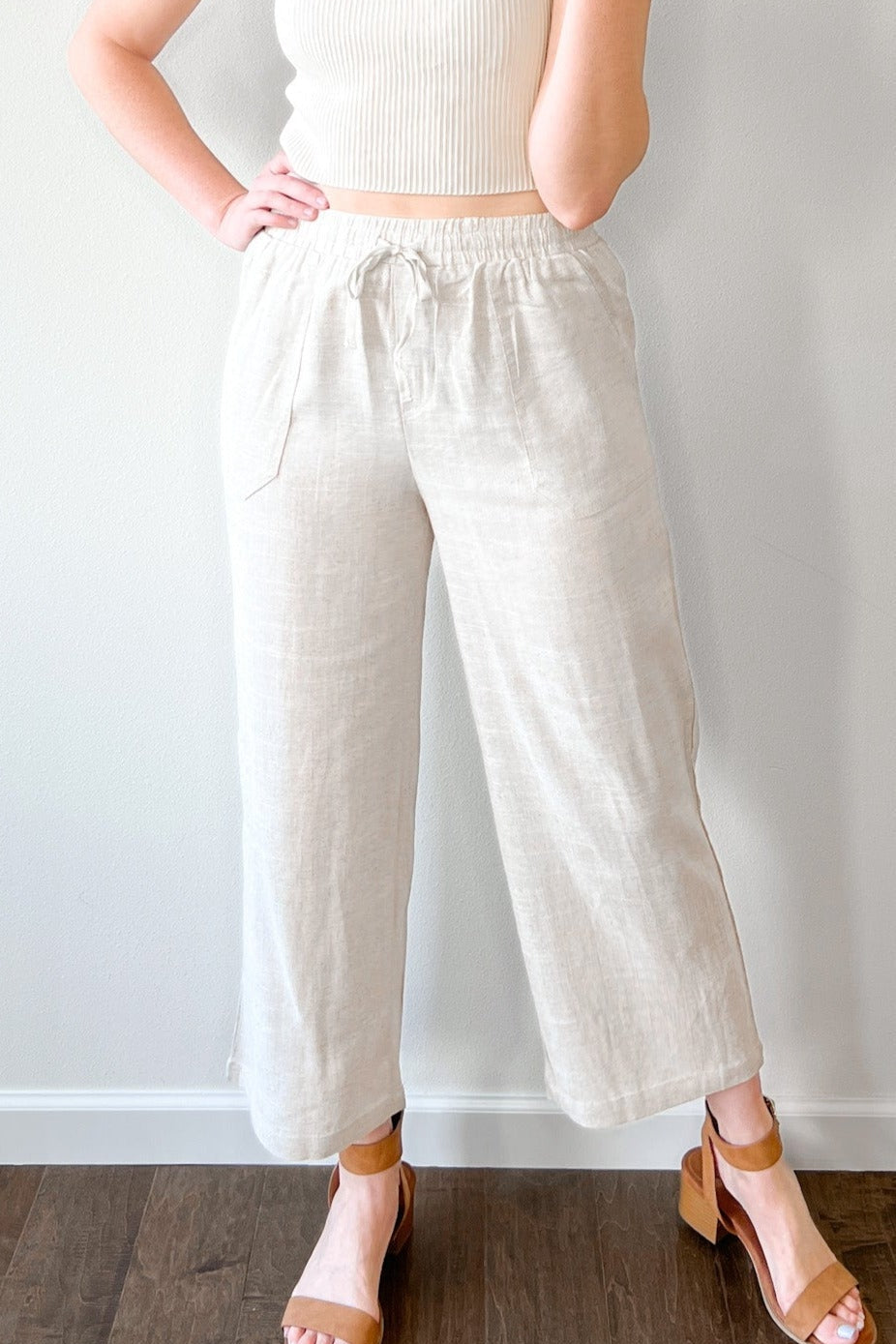 Beachy Keen Woven Pant - Gold Coast