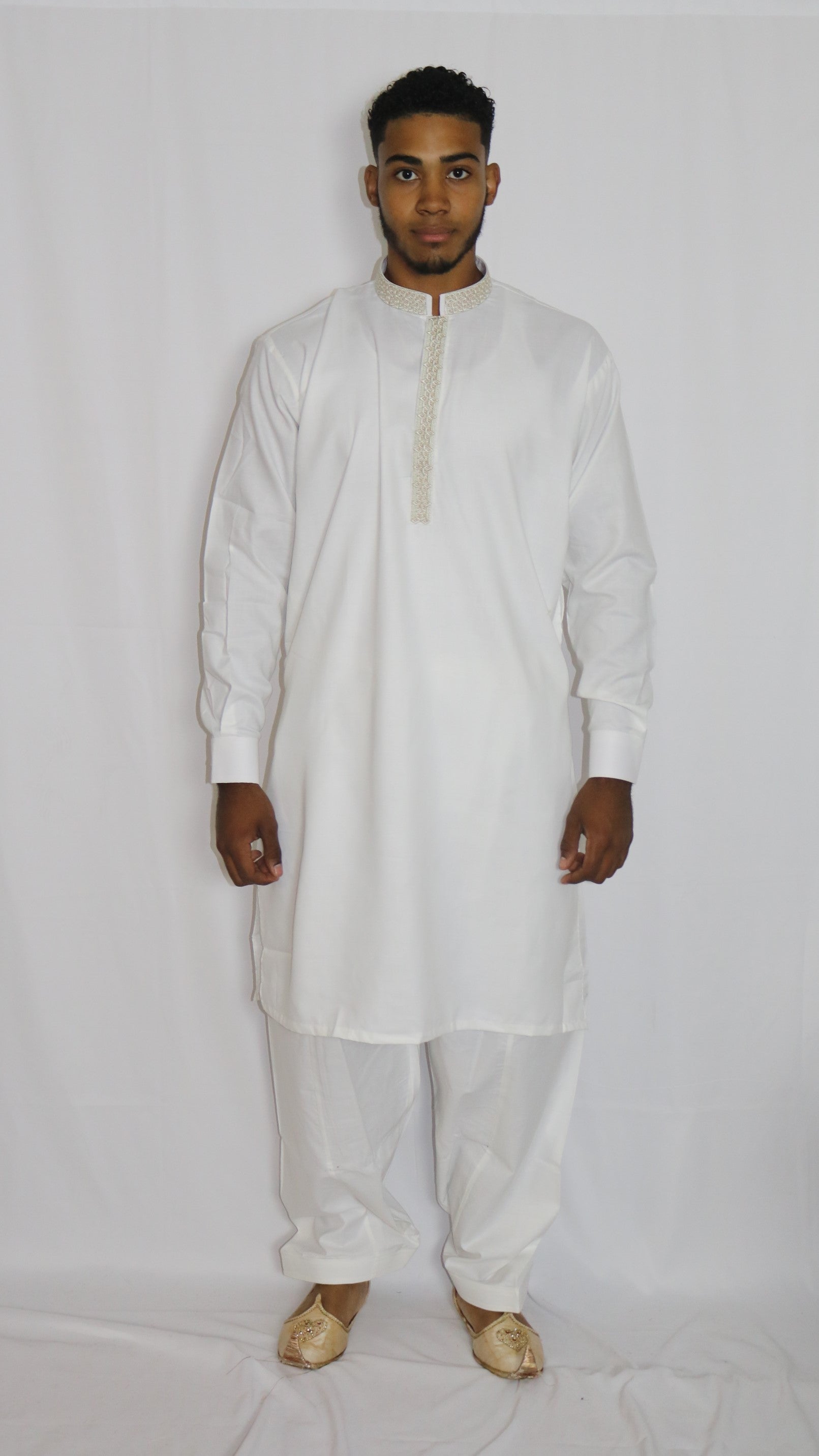 white salwar kameez men