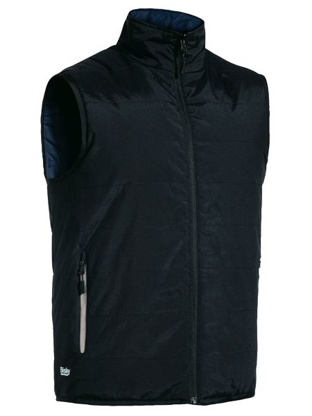 BISLEY Reversible Shower Proof Puffer Vest (Gilet) - UKV0328 / Black