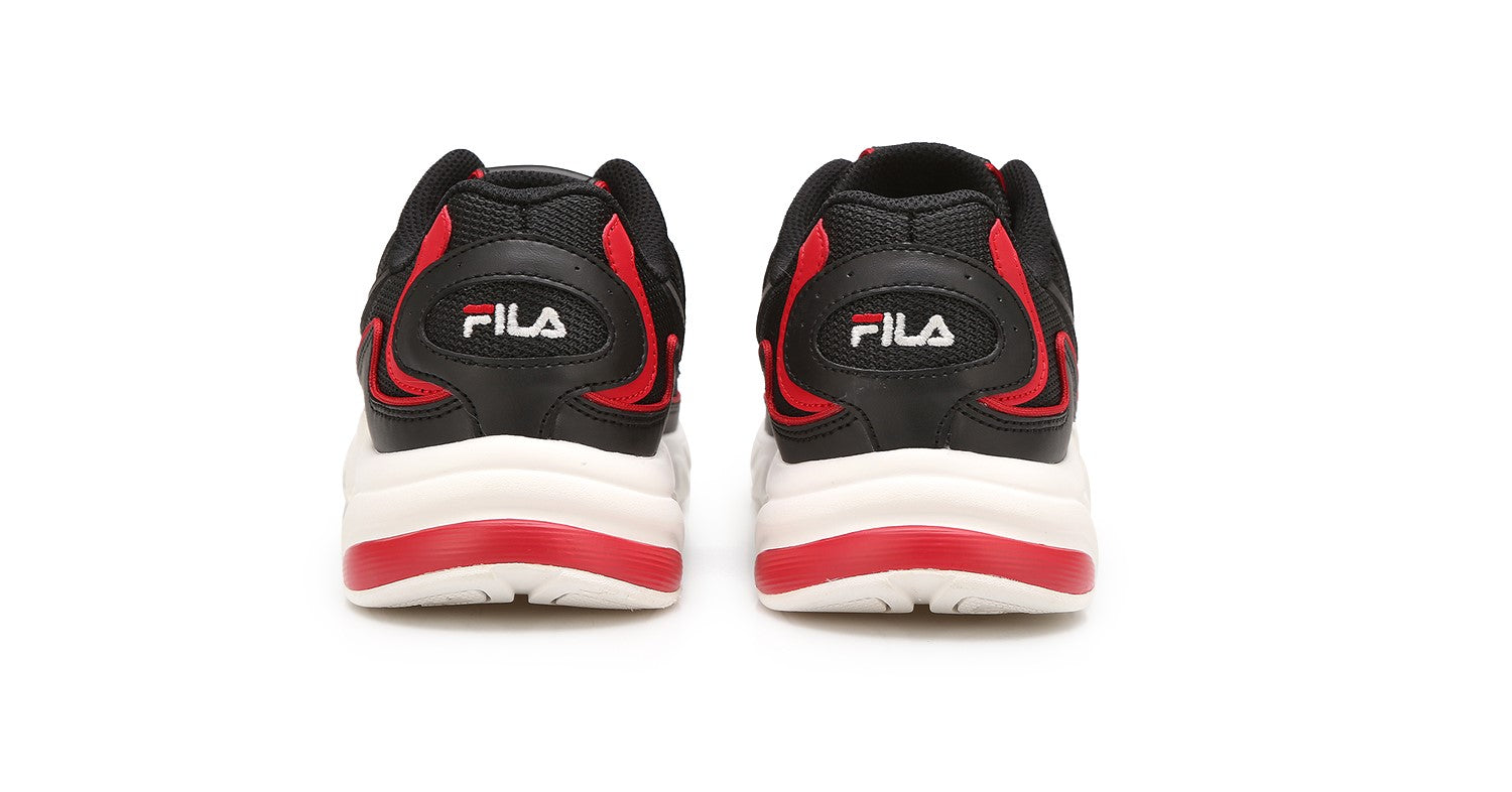 fila black and red