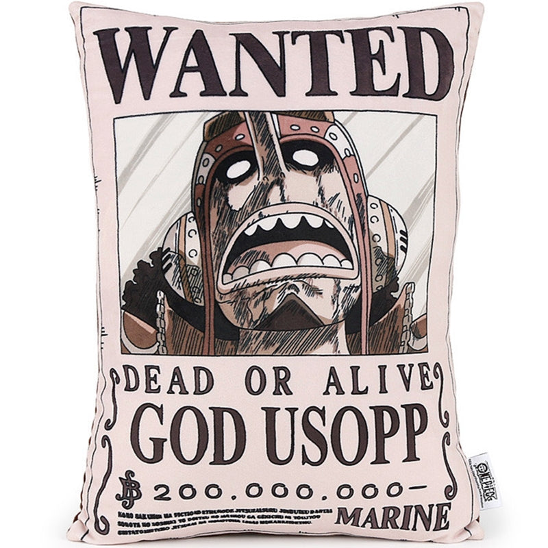 One Piece Bounty Poster Flat Cushion Harumio