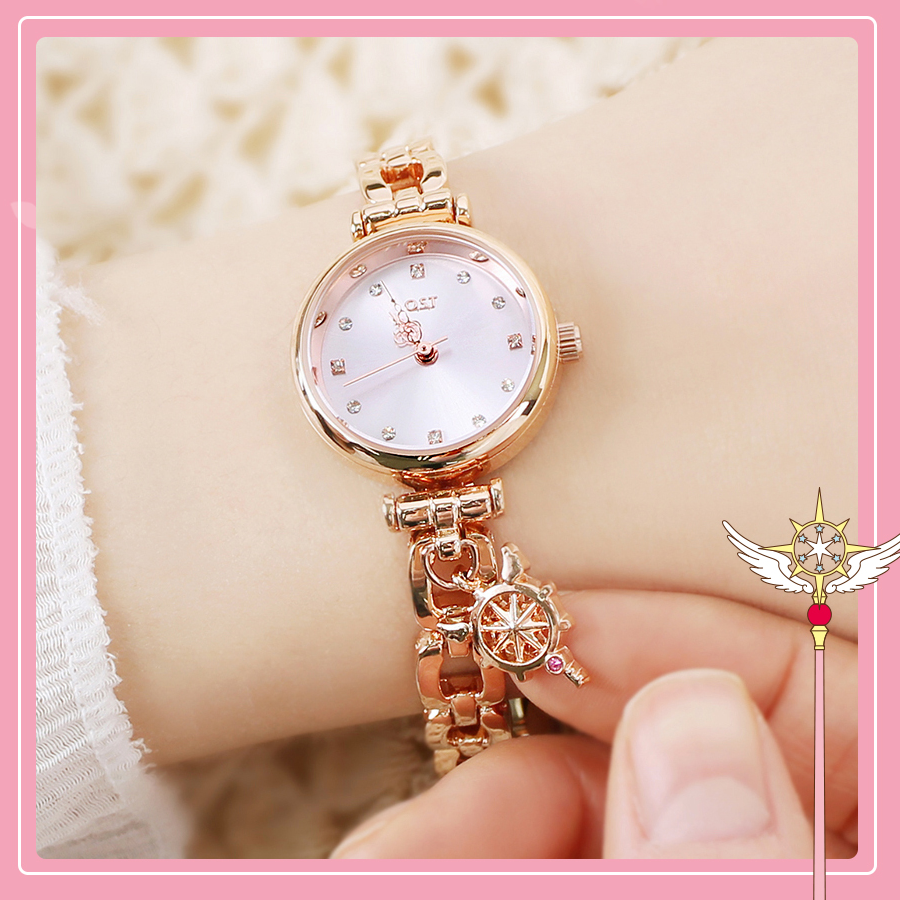 OST x Cardcaptor Sakura - Clear Metal Heart Choker Watch | Harumio