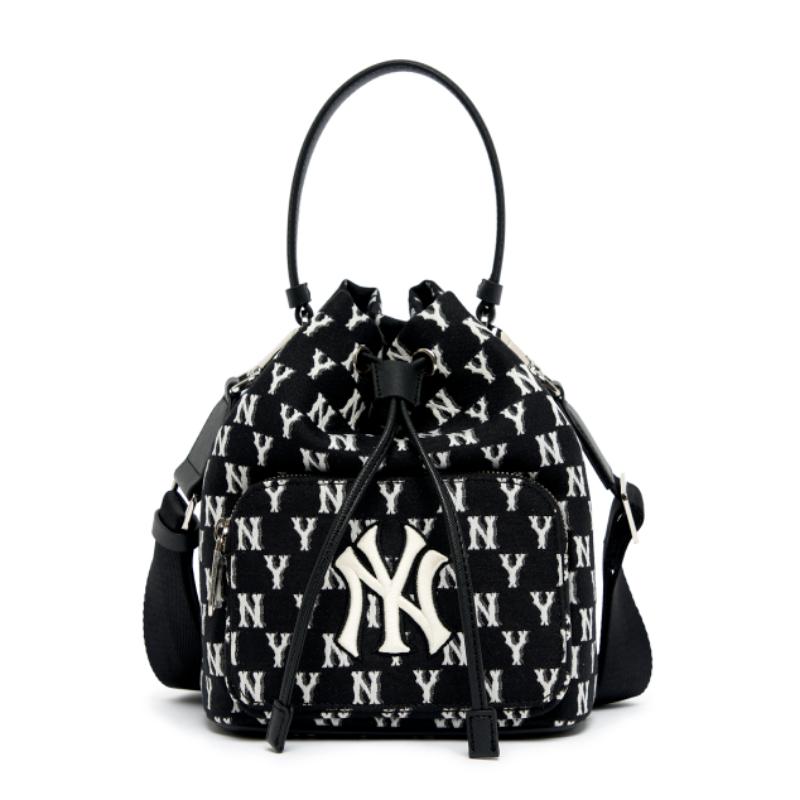 MLB Korea - New York Yankees Monogram Jacquard Bucket Bag – Harumio