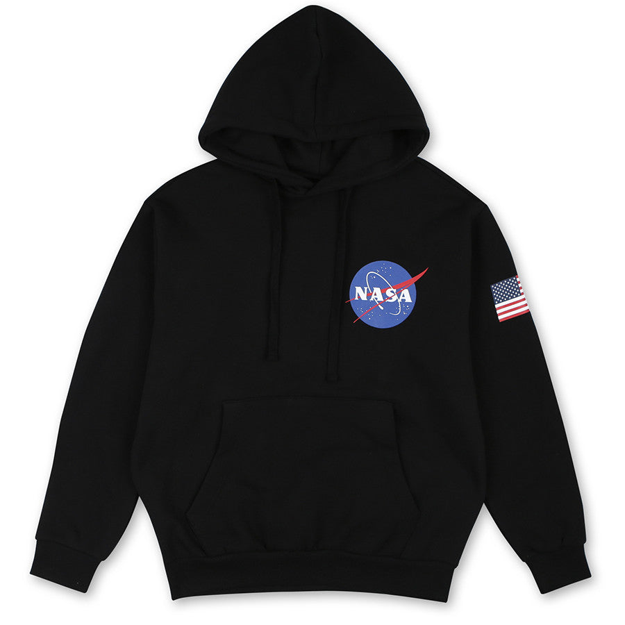 black and white nasa hoodie