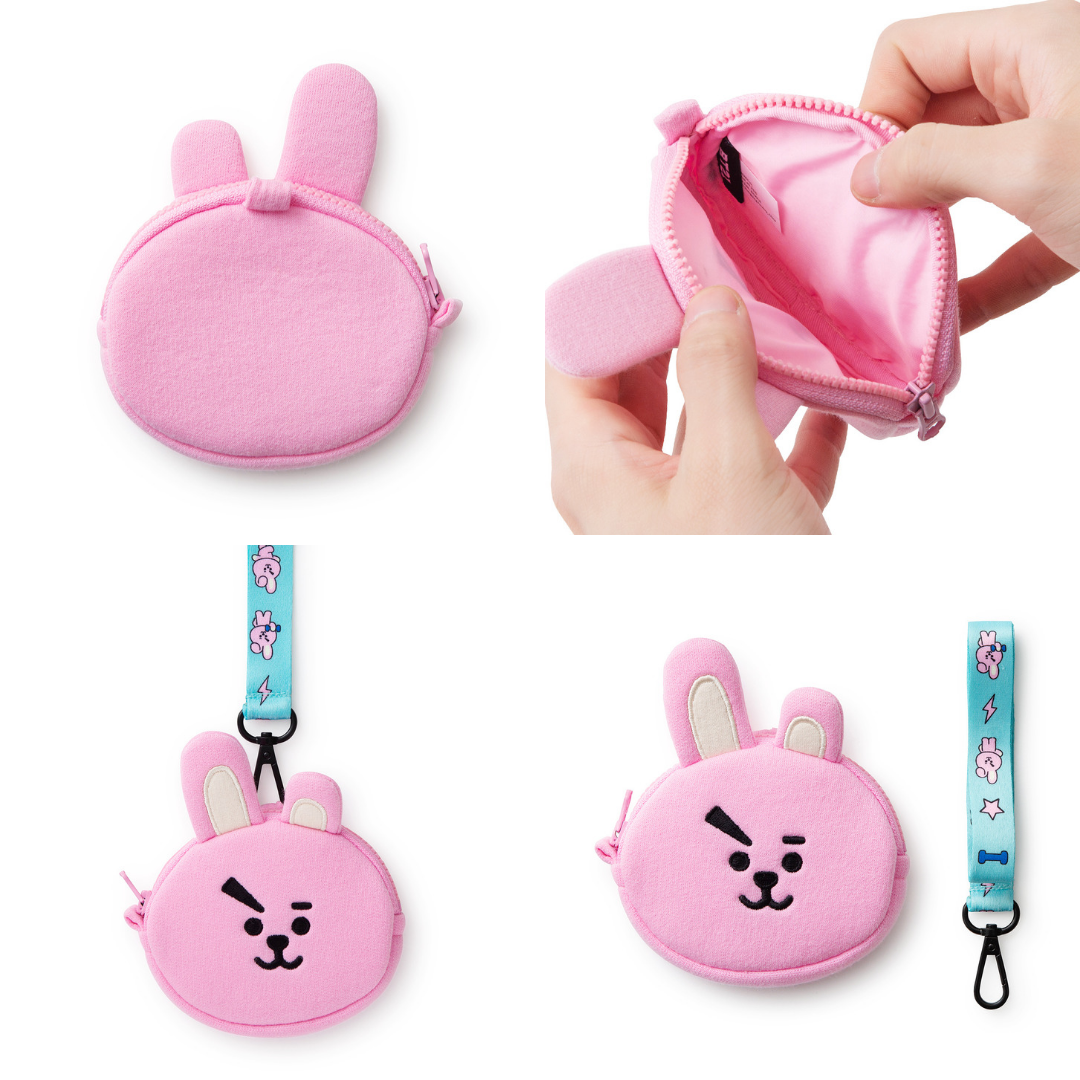 BT21 - Pattern Strap Coin Purse | Harumio