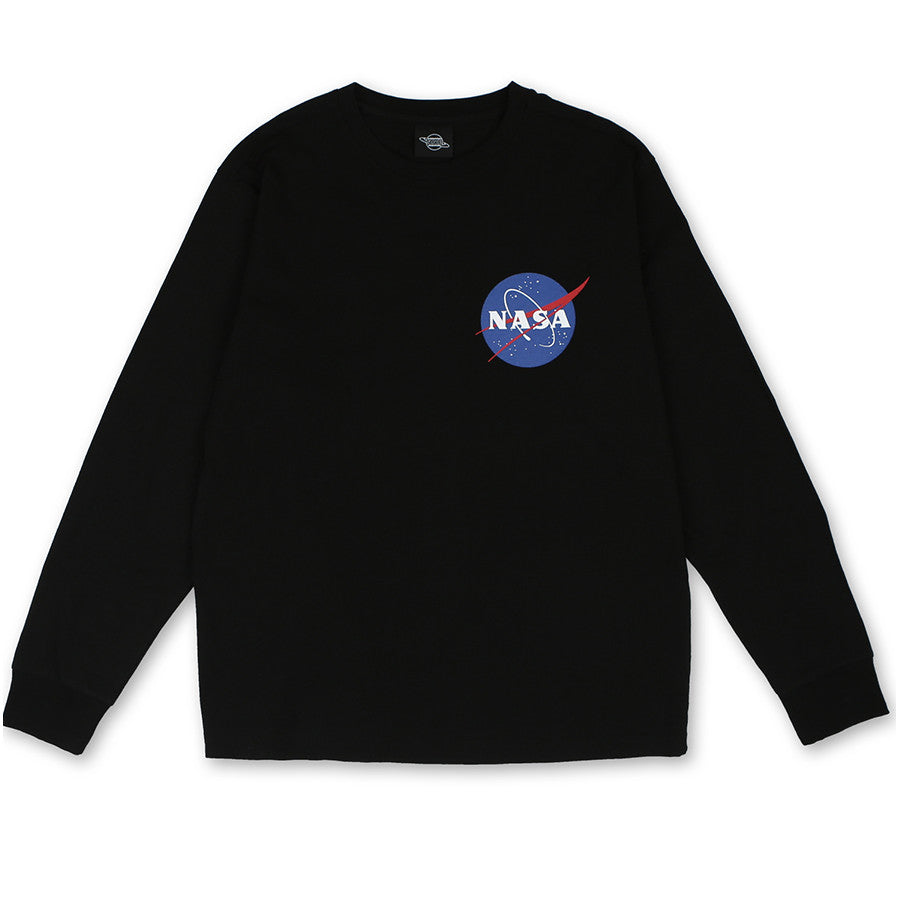 Siero x NASA - NASA Long Sleeve T-Shirt - Black | Harumio