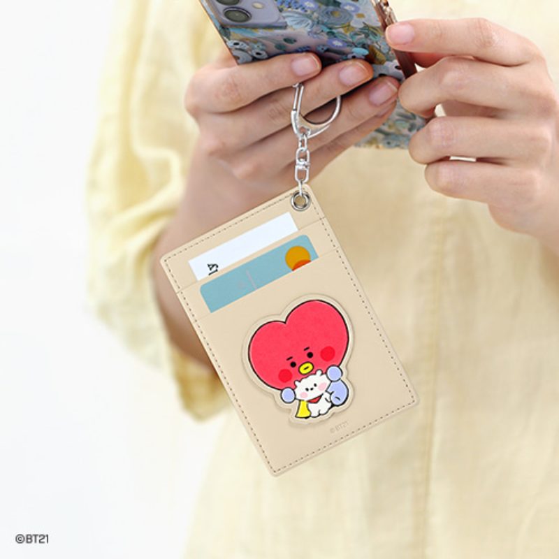 BT21 x Monopoly - Little Buddy Leather Patch Cardholder
– Harumio
