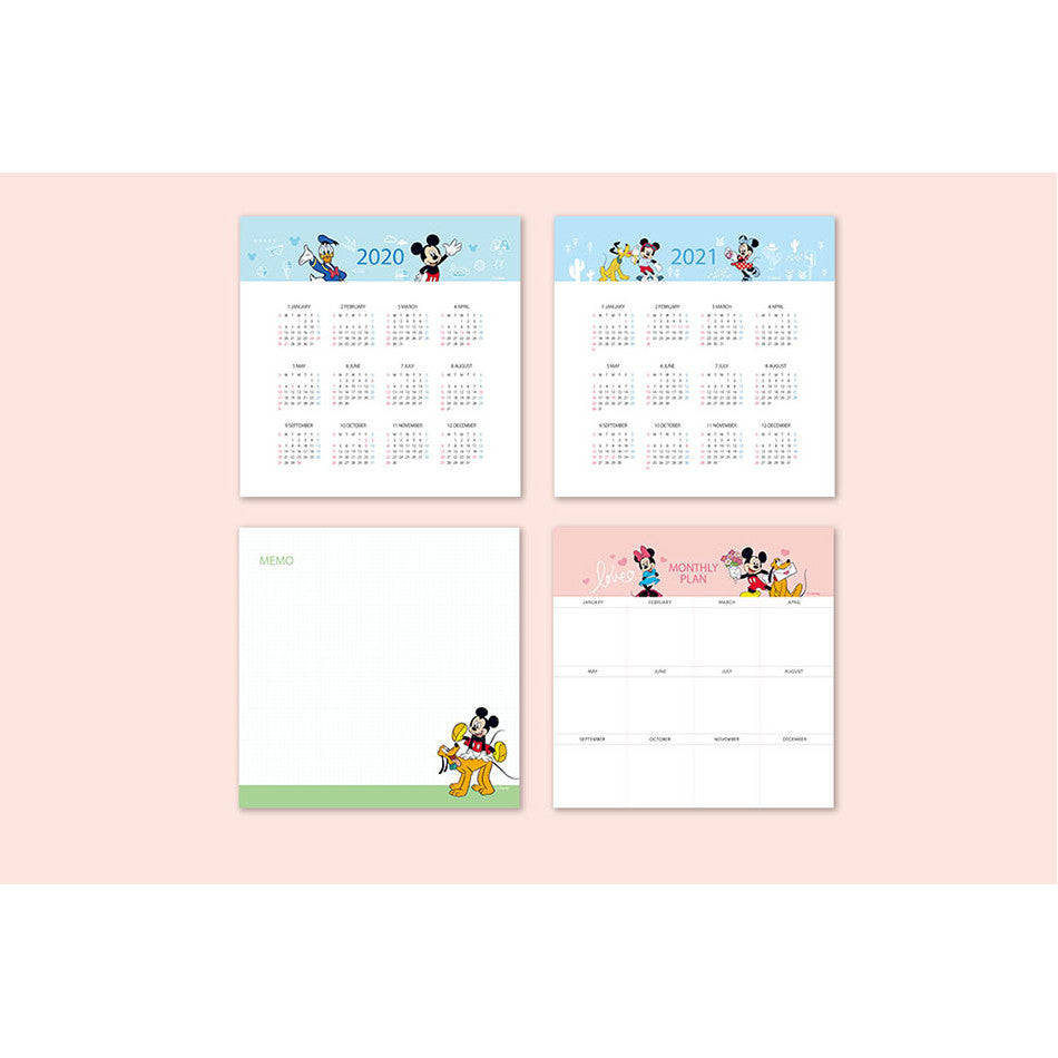 Mickey Mouse Desk Calendar 2020 Harumio