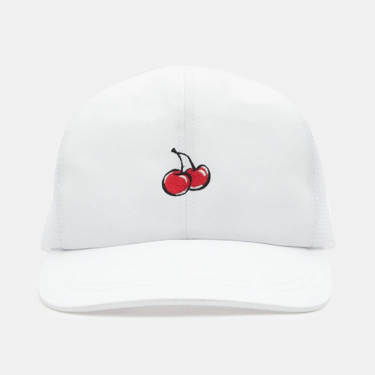 KIRSH x Beanpole Sport - Cherry Mesh Cap - White