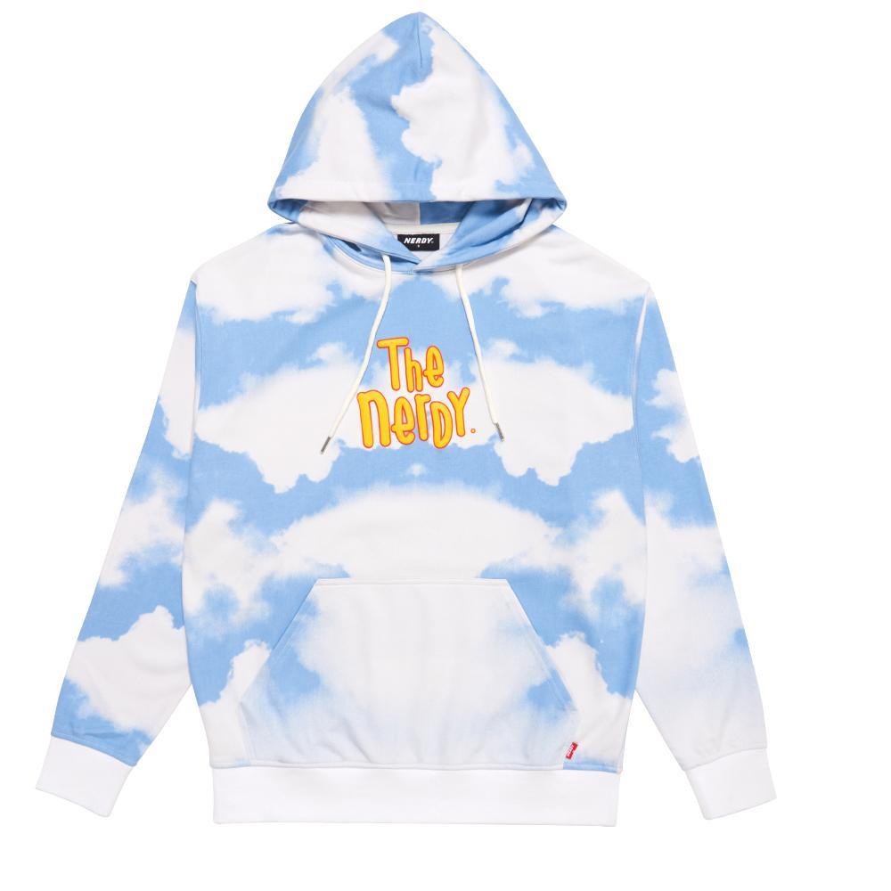 fila sky blue hoodie