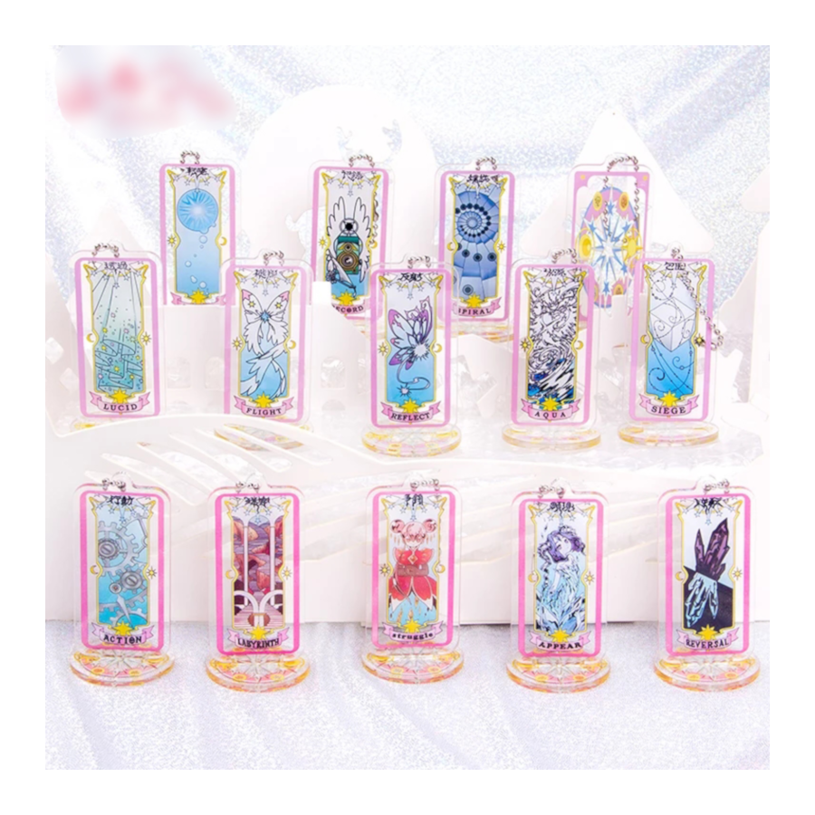 Cardcaptor Sakura Clear Cards - 14 Species Set with stand | Harumio