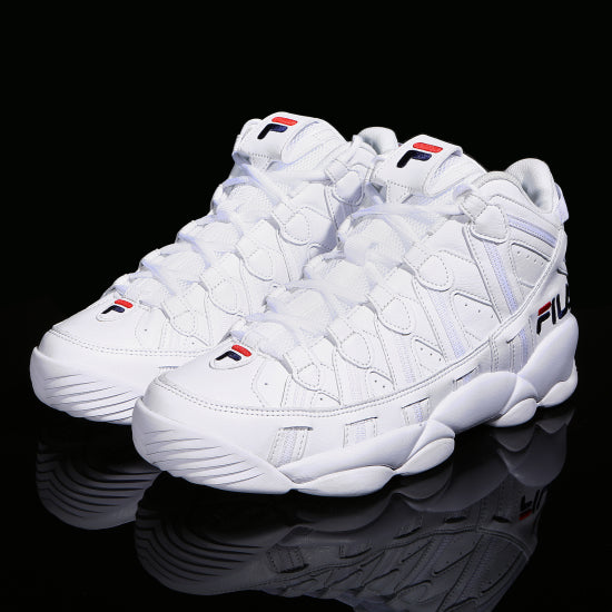 all white fila