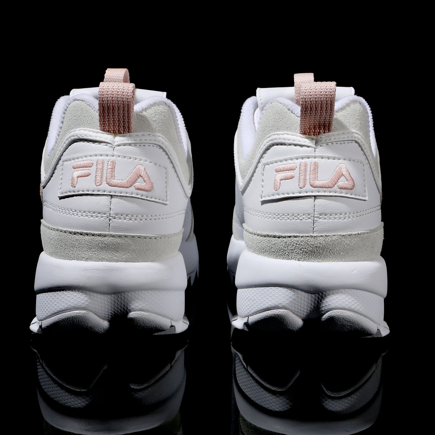 fila heritage disruptor rosa