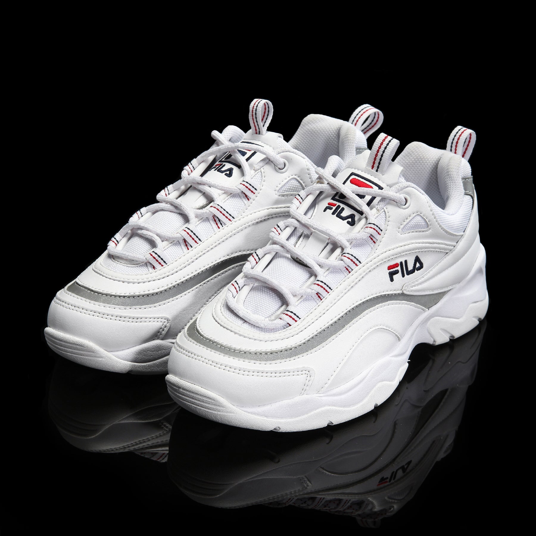 fila ray silver