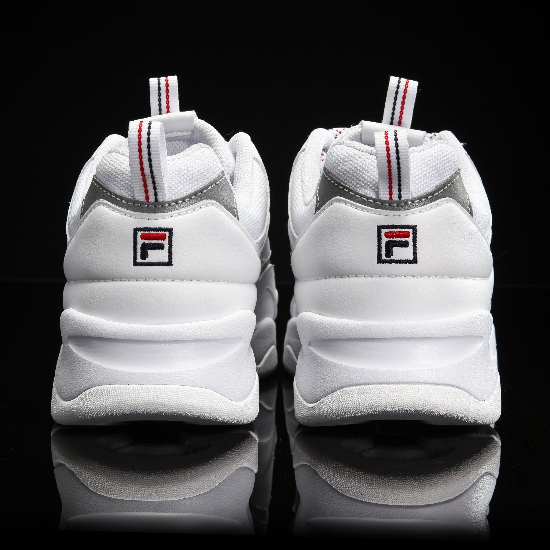 fila ray white grey